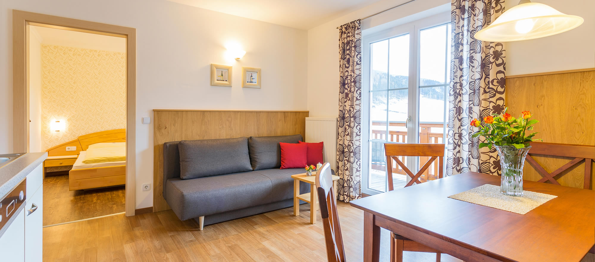 Appartement & Ferienwohnung mit Küche und Wellnessbereich in Flachau